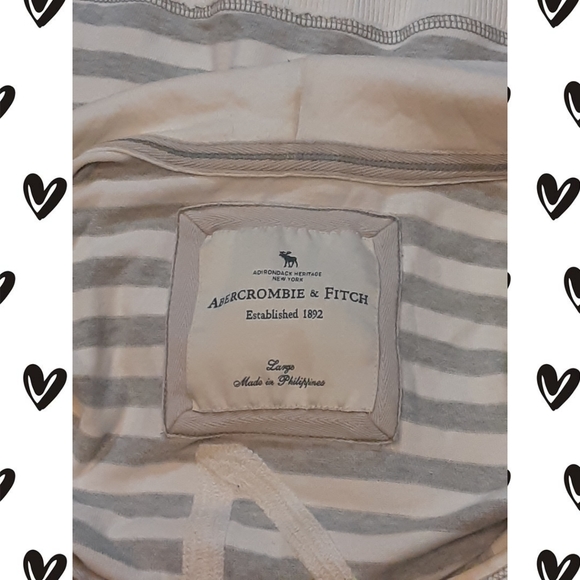 Cute Sleeveless Abercrombie and Fitch Hoodie EUC L - Picture 3 of 3